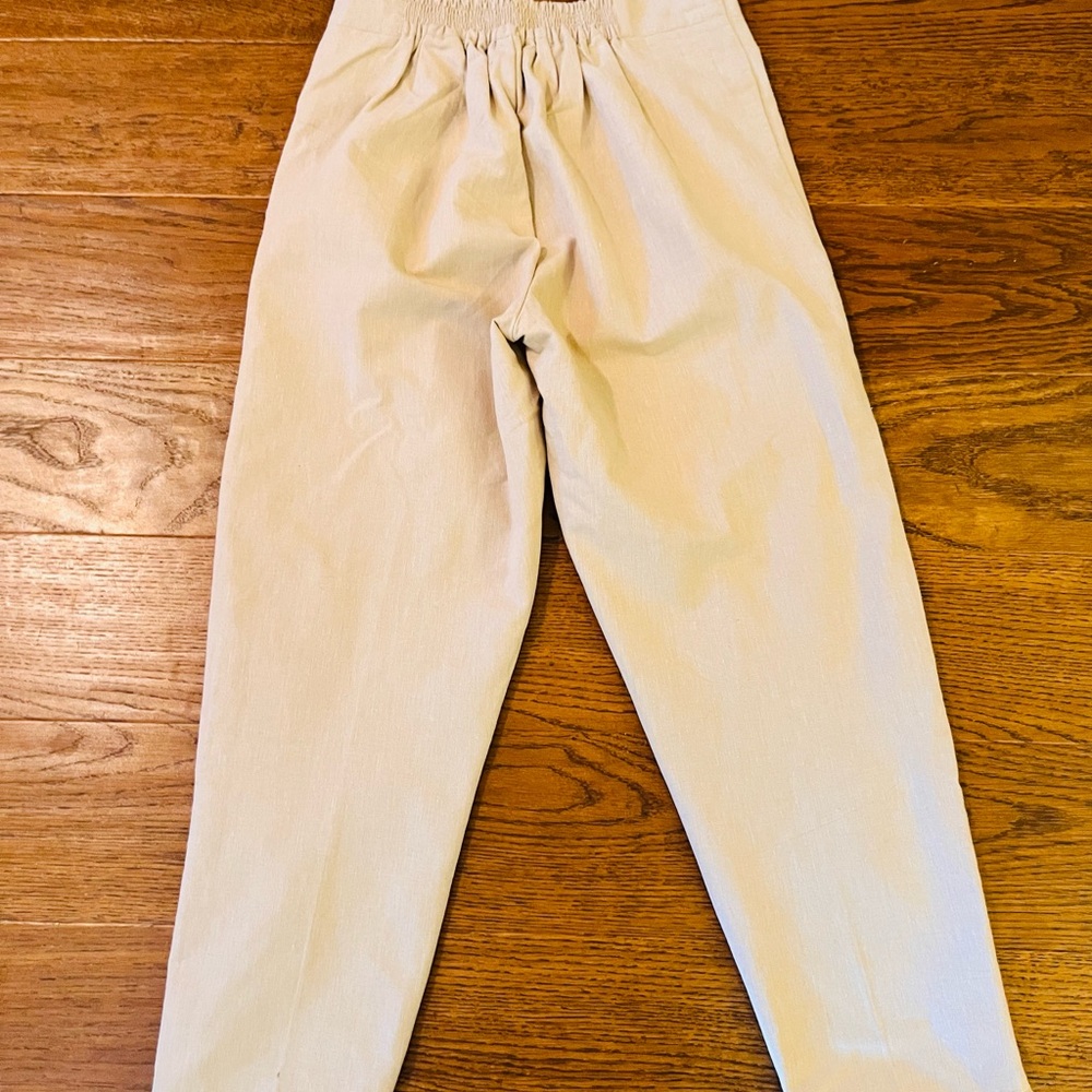Fabindia Tan Ankle‎ Pants - Picture 2 of 6